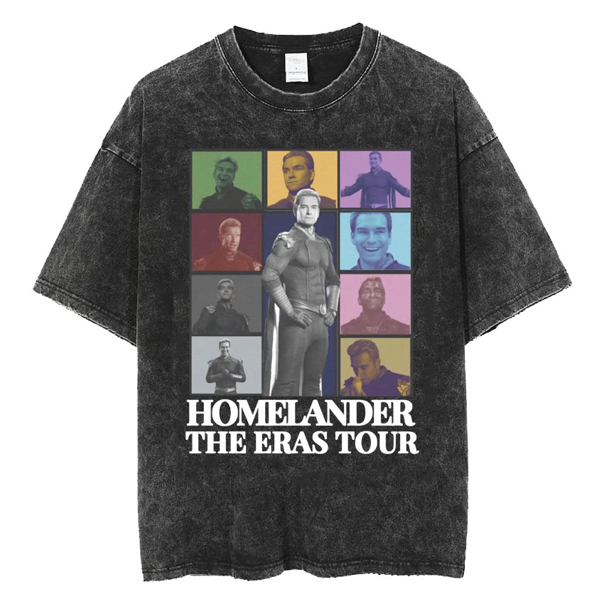 Vintage Fashion Eras - Футболка Homelander Era Tour Мужская с