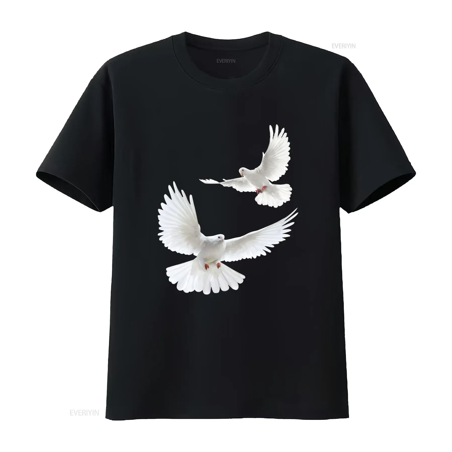Vintage Fashion Buyer - Футболка Goth Money Records White Doves