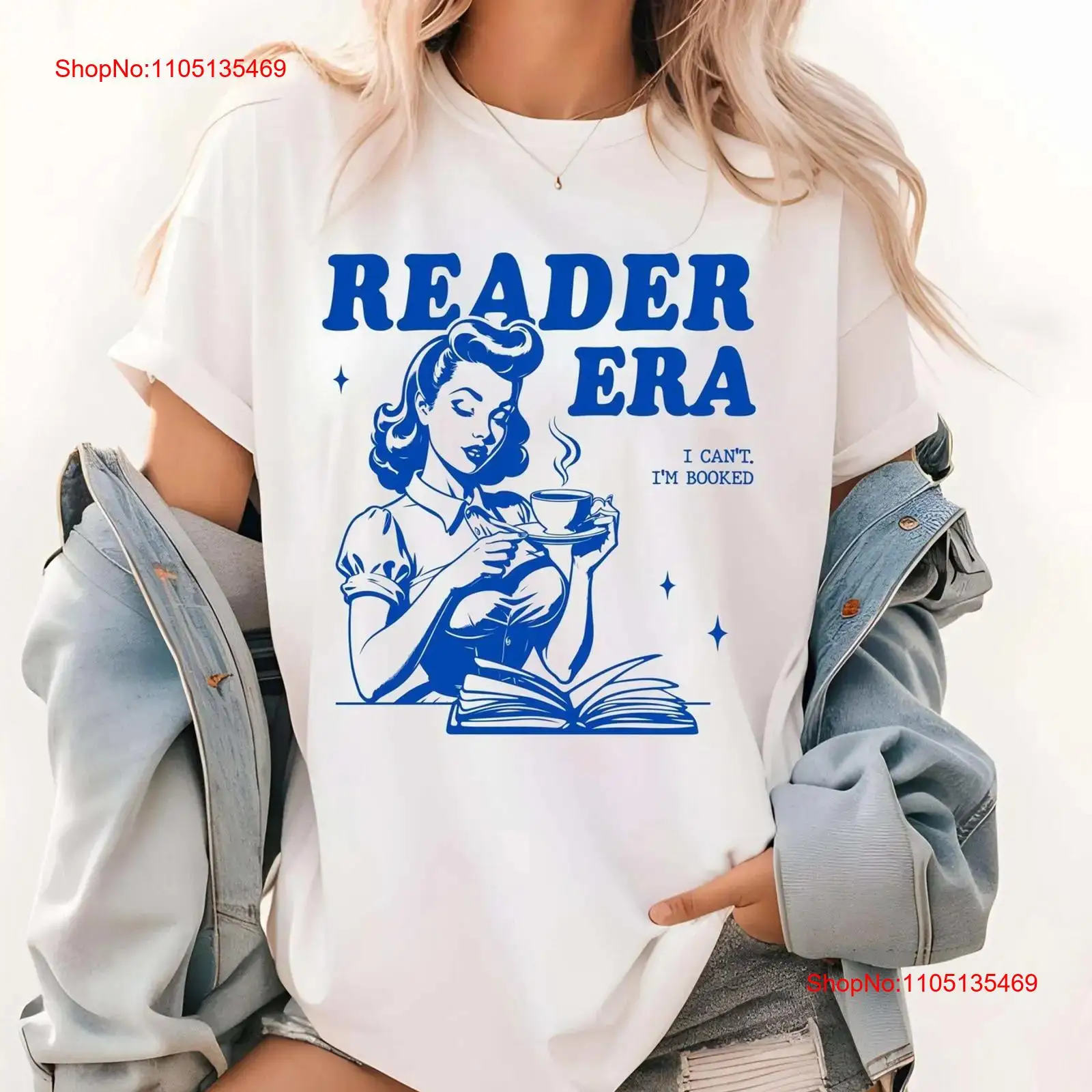 Vintage Fashion Eras - Футболка Reader Era для любителей книг
