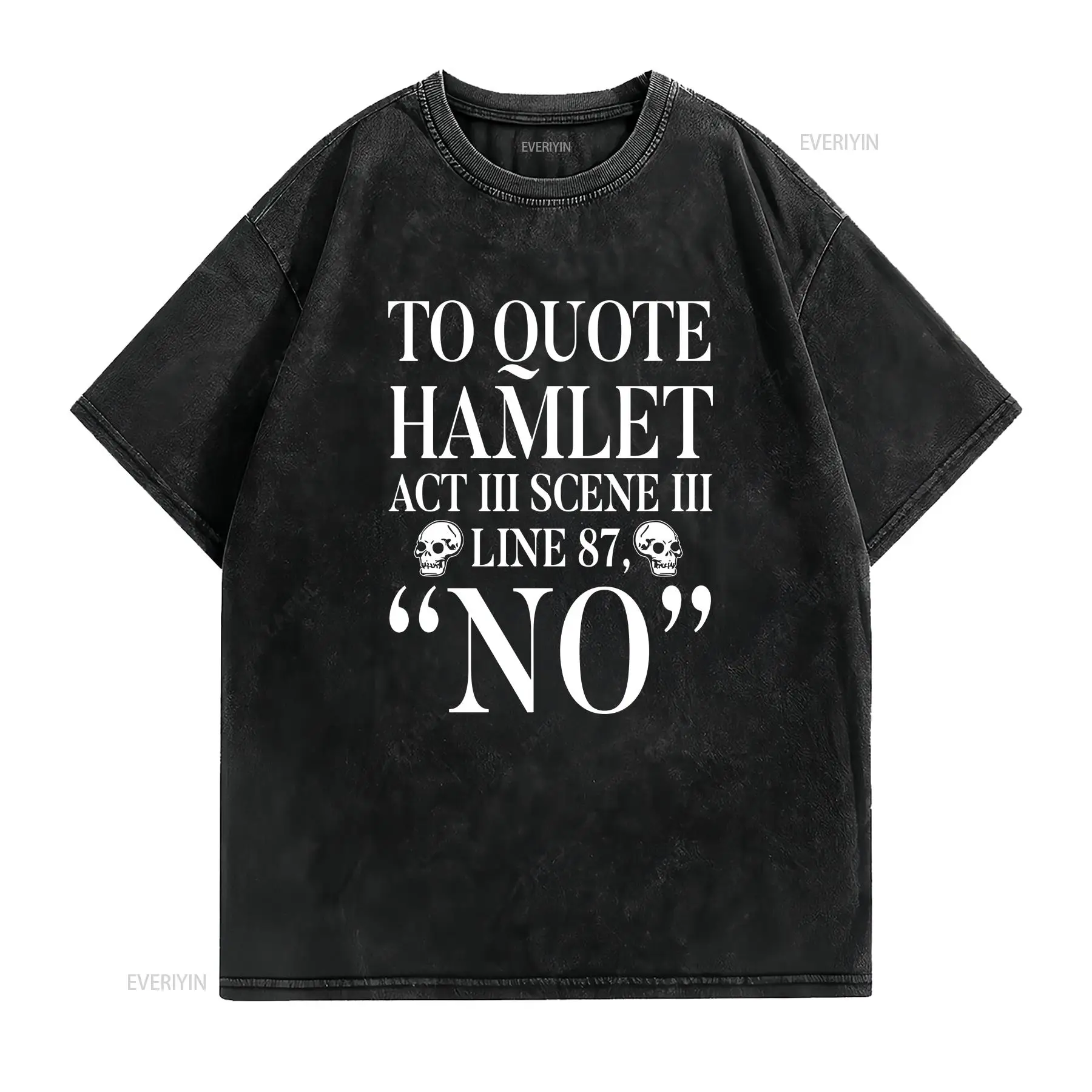 Футболка с цитатой из «Гамлета – обзор и цена Vintage Fashion Quotes