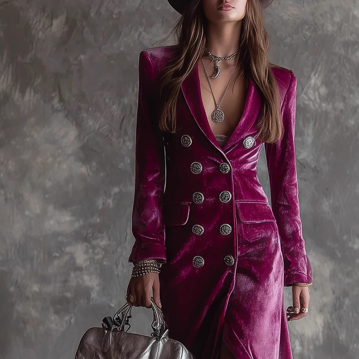 Винтажное бархатное длинное пл – обзор и цена Velvet Blazer Vintage