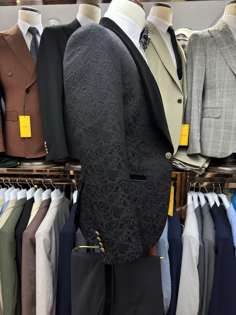 Винтажный мужской костюм из жа – обзор и цена Velvet Blazer Vintage